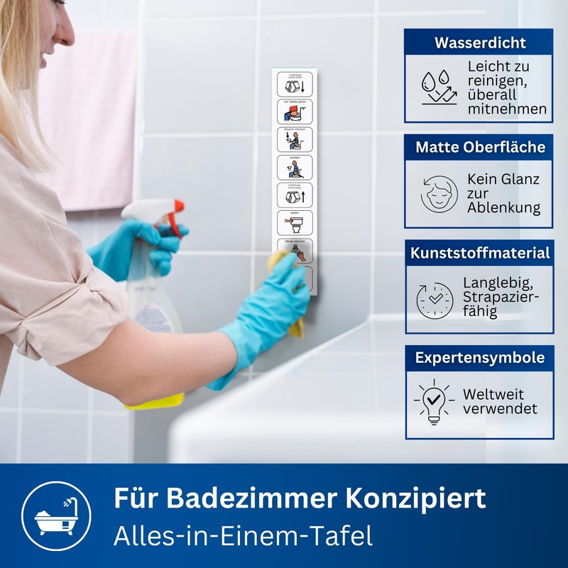 Toilet Training Visual Kids Autism / ADHD Aids - Routien