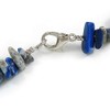 Avalaya Long Multistrand Glass and Semiprecious Stone Necklace In Blue/