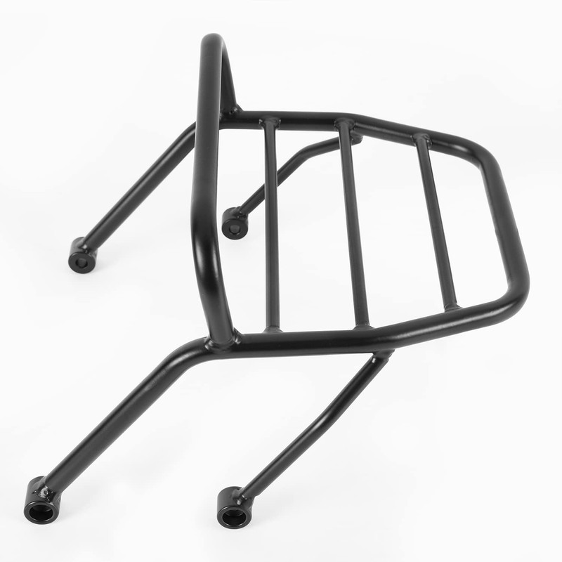 TAZGANTAX Motorcycle Front Luggage Rack Cargo Carrier Support Shelf Fits