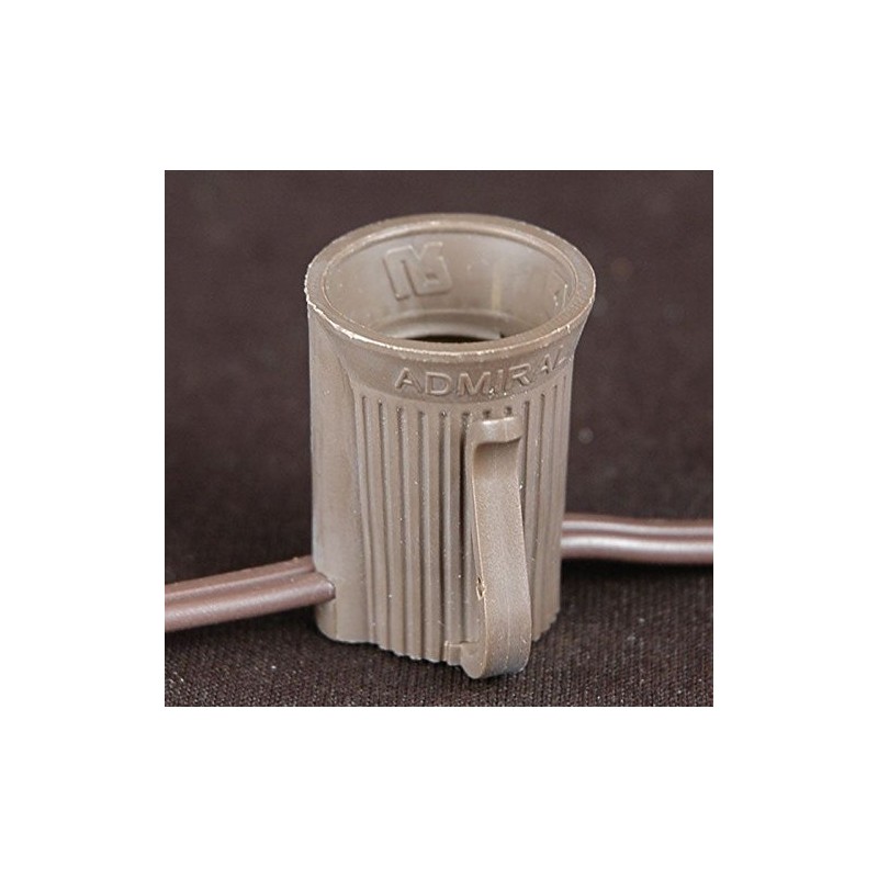 Novelty Lights 25 Foot String Light Set - Indoor/Outdoor Stringer