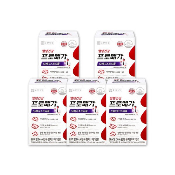 Promega Chong Kun Dang Health Promega Omega3 Triple 654mg 60