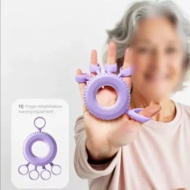 Aenturia Hyuplyeoksa 치매예방 교구 어르신 손가락 운동 기구 노인 장난감 [4. 핑크 세트] Dementia Prevention Educational Tool Elderly Finger Exercise Device Senior Toy [4. Pink Set]