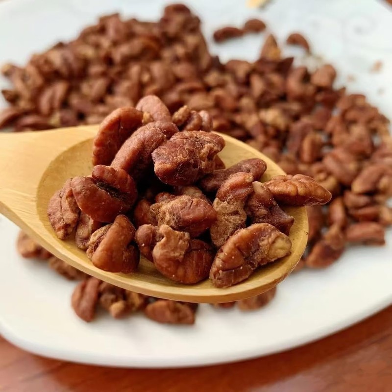 Mountain Walnut Kernels, Pecan Nuts, Nuts Kernels Cream-Flavored, Roasted Pecans
