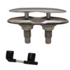 Attwood 66519-1 Retractable Low-Profile Stainless Steel Marine Boat 8-Inch Neat