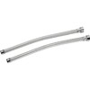 Speedway Motors Stainless Steel Headlight Conduit Set, 12-Inch Polished Two-Piece