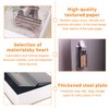DAJASD Book Safe with Combination Lock, 24 x 15.5 x