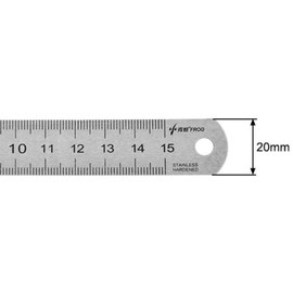 Straight Ruler 15cm 6 Inch Metric Stainless Steel Measuring Tool with Hanging Hole 5pcs 6 inch ruler 6 steel ruler