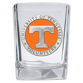 Heritage Pewter University of Tennessee Square Shot Glass | Hand-Sculpted 1.5 Ounce Shot Glass | Intricately Crafted
