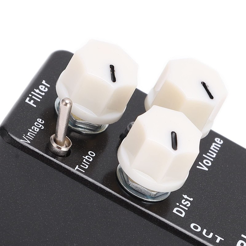 Distortion Guitar Pedal Electric Effector Single Effect with True Bypass