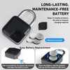 Auntyfey Smart Combination Lock for Locker, Digital Padlock for Gym