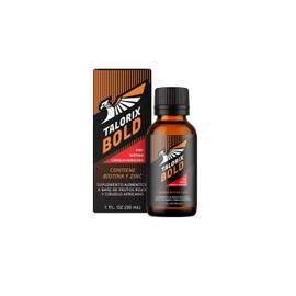 Talorix Bold - Gotas para Hombres | Fórmula con Biotina, Zinc y Ciruelo Africano | 30 ml | 1 Pack - 30 ml - High Performance
