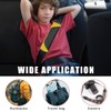 Yourkar 2PCS Car Seat Belt Cover, Soft Leather Safety Belt