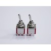 Mini Switch for Guitars/Effectors/Electronic Circuits ON-ON Type, 2 Circuits, 2