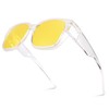Pro Acme Polarised Men's Sunglasses, Oversized Space Over Glasses Shades