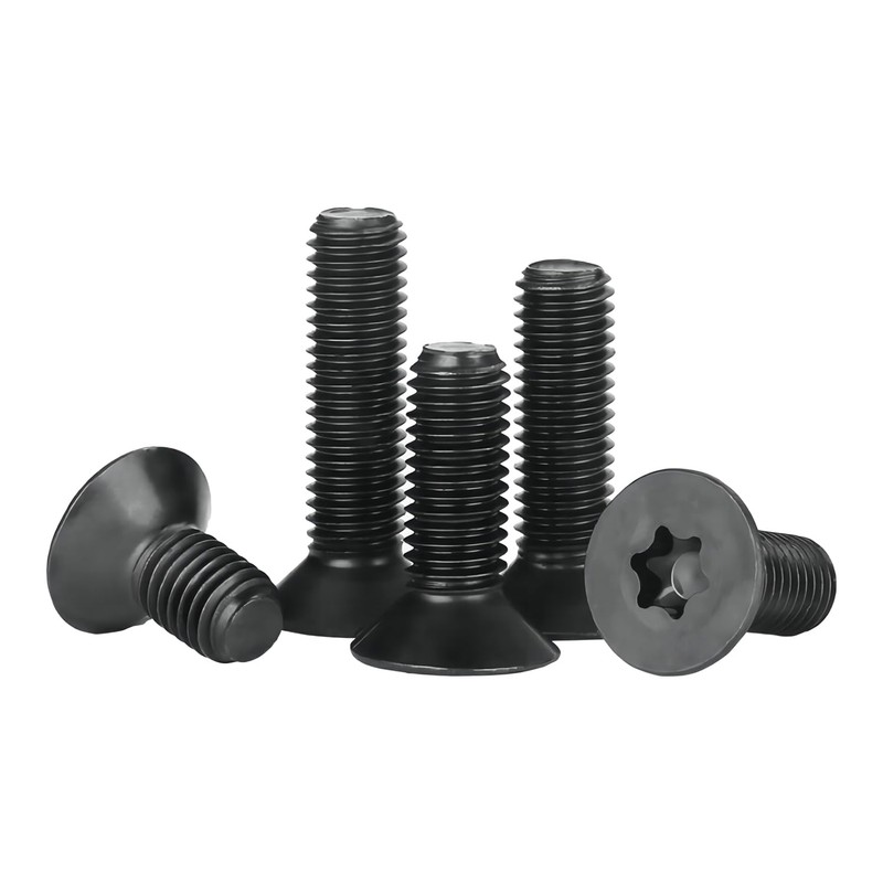 Qrity 50pcs M3 x 16mm Torx Countersunk Head Machine Screws