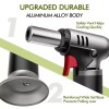 Homitt Butane Torch with Fuel Gauge, Refillable Soldering Cooking Torch