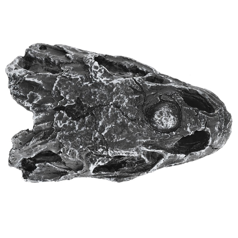Resin Reptile Hide Cave Snake Skull Simulation Hideout Landscape for