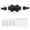 Check Valve with Hose Nozzles Ball Check Valve Backflow Valve