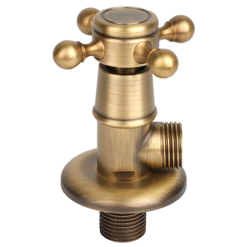 Válvula triangular de latón para baño Fdit 1/2G Herrajes para