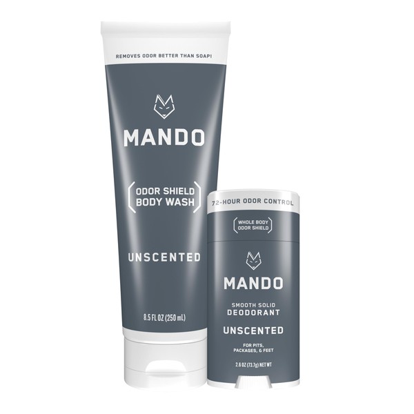 Mando Mando Smooth Solid Stick (2.6 Ounce) + Acidified Body