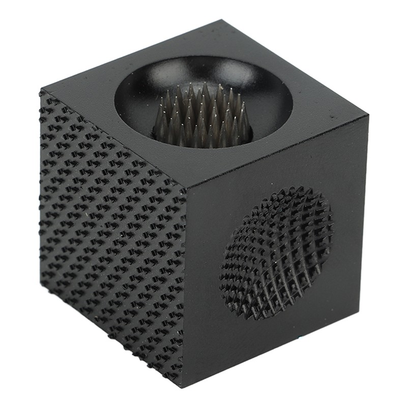 Pool Cue Tip Repair Tool Multifunctional Cube Shape Aluminum Alloy