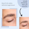 Fleeky Eyebrow Fix Gel - Eyebrow Shaping with Double-Sided Brush