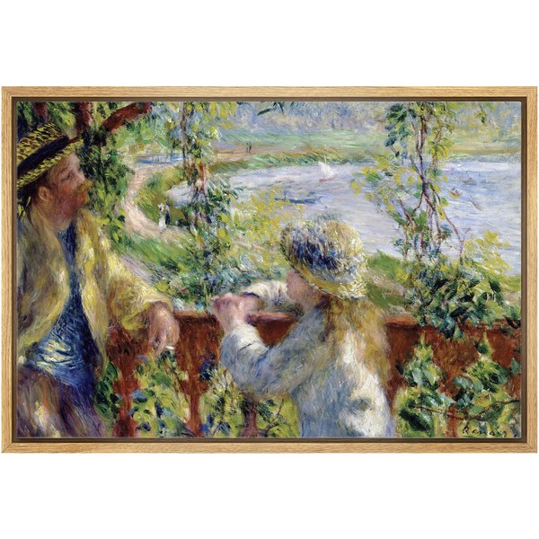 wall26 Framed Framed Canvas Print Wall Art Near The Lake