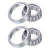 sourcing map 2pcs 30205 Tapered Roller Bearing Cone and Cup,
