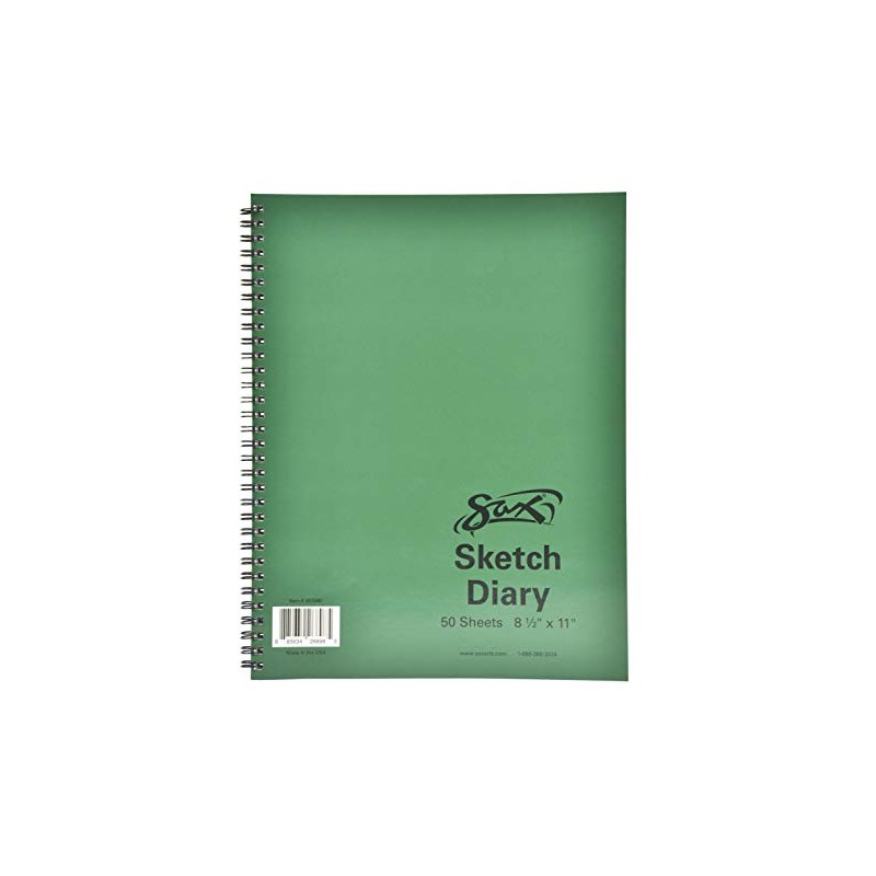 Sax Artists Sketch Diary - 8 1/2 x 11 inches