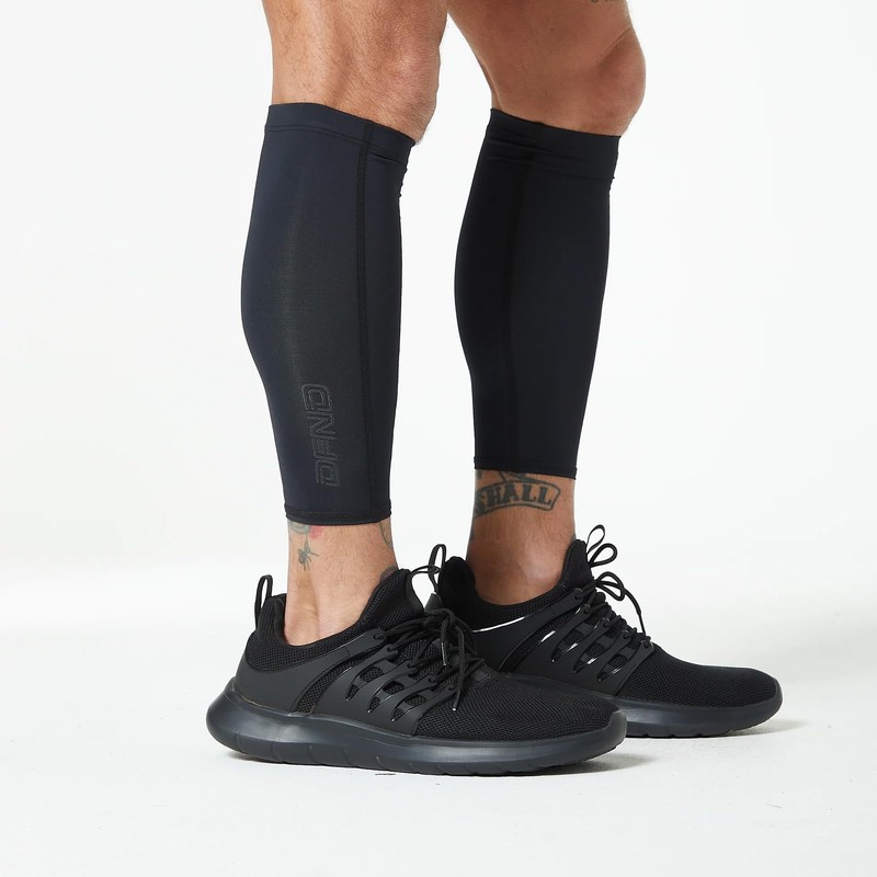DFND Unisex Active Ax Compression Calf Sleeve - Black -