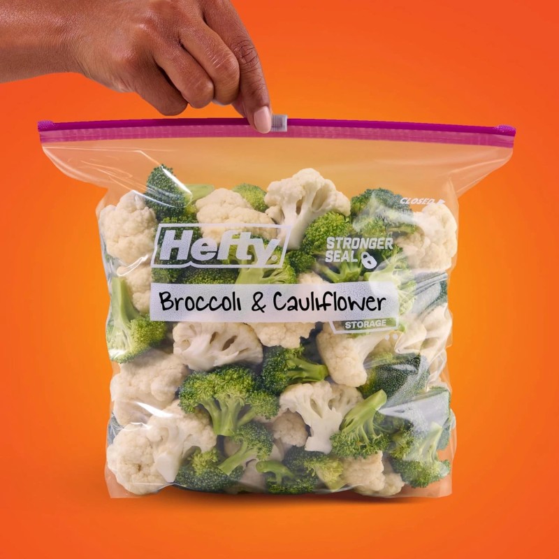 Hefty Food Bag Hefty Slider Storage Bags Gallon Size 66