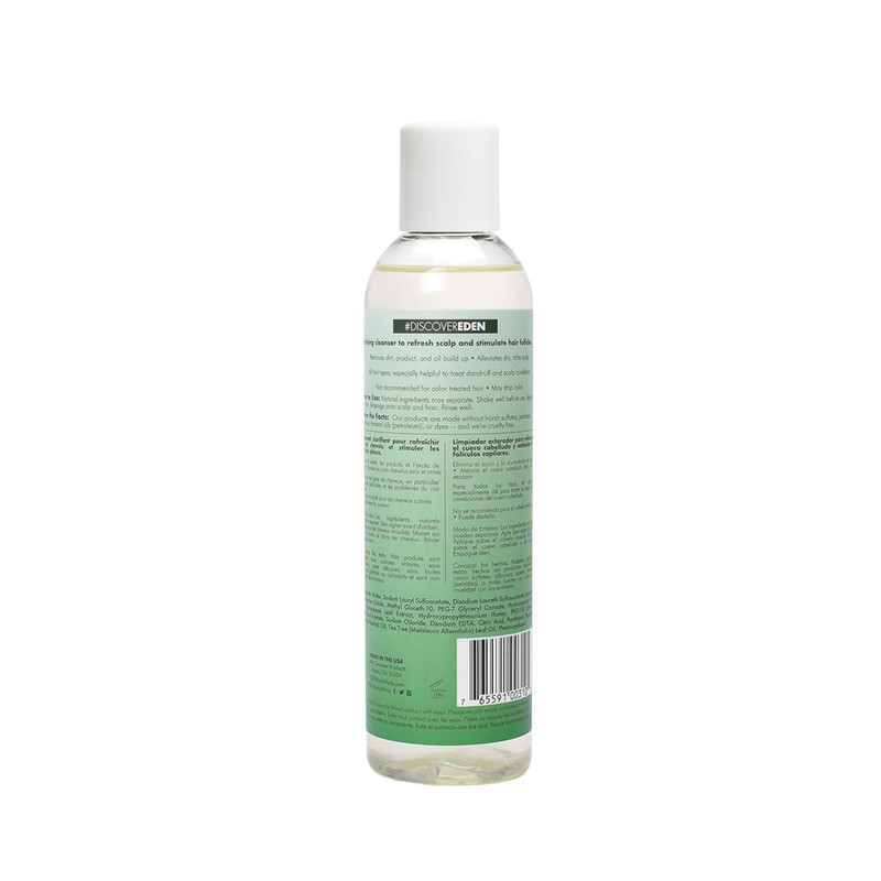 EDEN BodyWorks Peppermint Tea Tree Shampoo | Clarifying Shampoo for