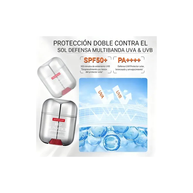 2pcs Mdp Peptide 9 Bio-sunscreen Stick Pro Barra Fps 50