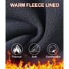 Zoofly - Pantalones de invierno para hombre, impermeables, con forro