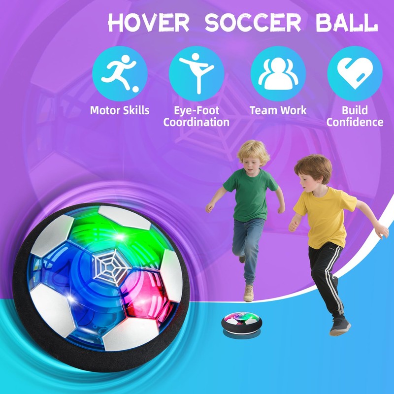 BLUEYE Rechargeable Hover Soccer Ball- Kids Toys -Indoor Toddler Game