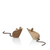 Lucie Kaas Skjode SK03 Wooden Mice Figures 5.5 cm Set