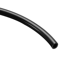 M METERXITY Pneumatic Hose - Line Hose Air Compressor Processing Unit Applicable for Transfer Water Liquids (6.5 mm ID x 10 mm AD 5. 9 Ft Length Black)