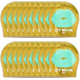 KOCOSTAR Mint Lip Mask, 0.1 oz (3 g) (Pack of 1) x 20 Bags, Lip Packs, Lip Care, Lip Care, Lips Dry, Moisturizing Lip Care, Hydrogel, Korean Cosmetics, Face Pack, Beauty Mask Pack, Face Pack, Skin Care, Sensitive Skin