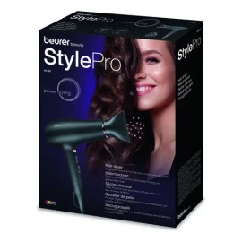 Secadora de cabello Beurer HC 50 negra                                                                                                                