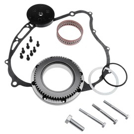 A-Premium One-Way Starter Clutch Kit with Bolts Compatible with Yamaha V Star 1100 XVS1100 1999-2009, Replace# 99999-03908-00