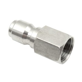 POFET 3/8 Inch Pressure Washer Fittings Kit, Stainless Steel Quick Coupling for High Pressure Washer, Air Hose Air Compressor