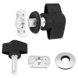 TJ Hardtop Screws Pack of 8 Universal Hardtop Fixings Knurled Screws Nuts Screws for Wrangler Yj Tj Jk