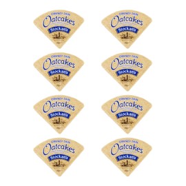 Stockan's Original Thin Oatcakes 100g (Pack of 8)
