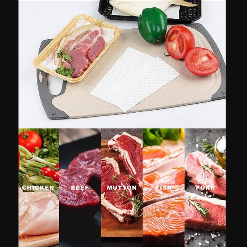 100 Sheets Dehydrating Sheets for Fish and Meat Food, Water