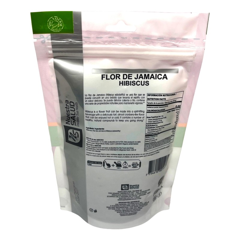 Hibiscus Tea Herbal Infusion Flor De Jamaica Value Zip Lock