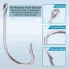 Saltwater Large Giant Shark Alligator Fishing Hooks Big Game Stainless