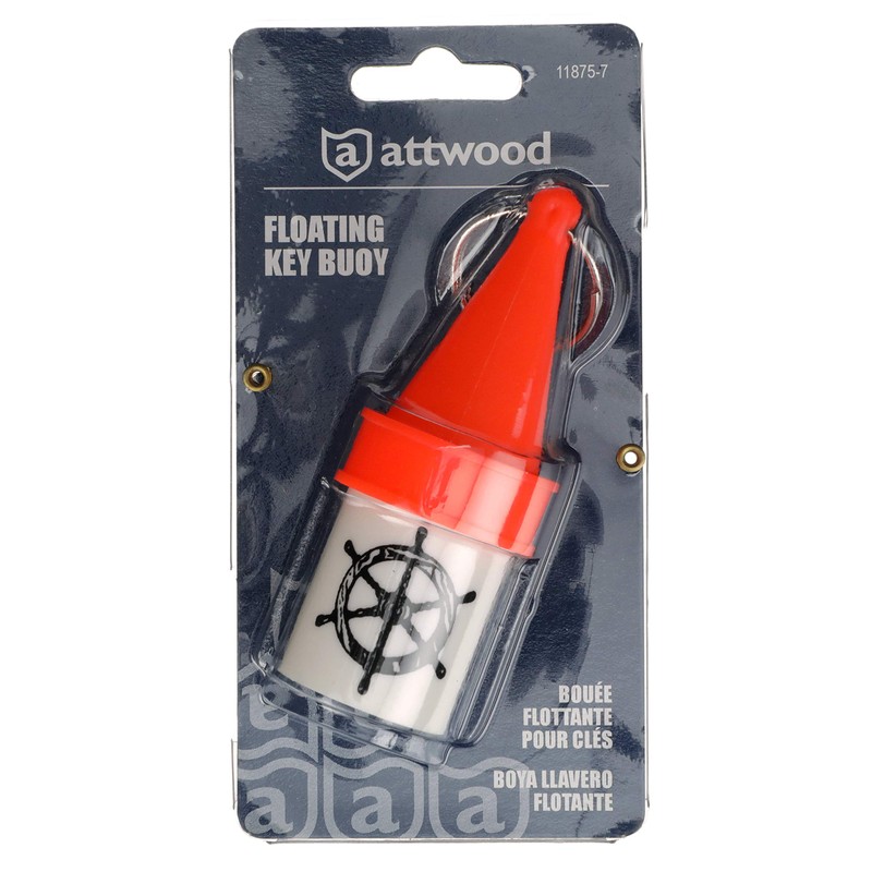 Attwood 11875-7 Floating Key Buoy Key Chain, for mens 1