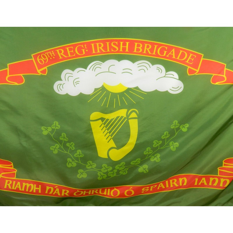 69th Regiment Irish Brigade Historical Outdoor Flag - Durable All-Weather