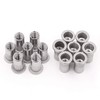 KINJOEK 100 PCS 1/4-20 Rivet Nuts, 304 Stainless Steel Threaded