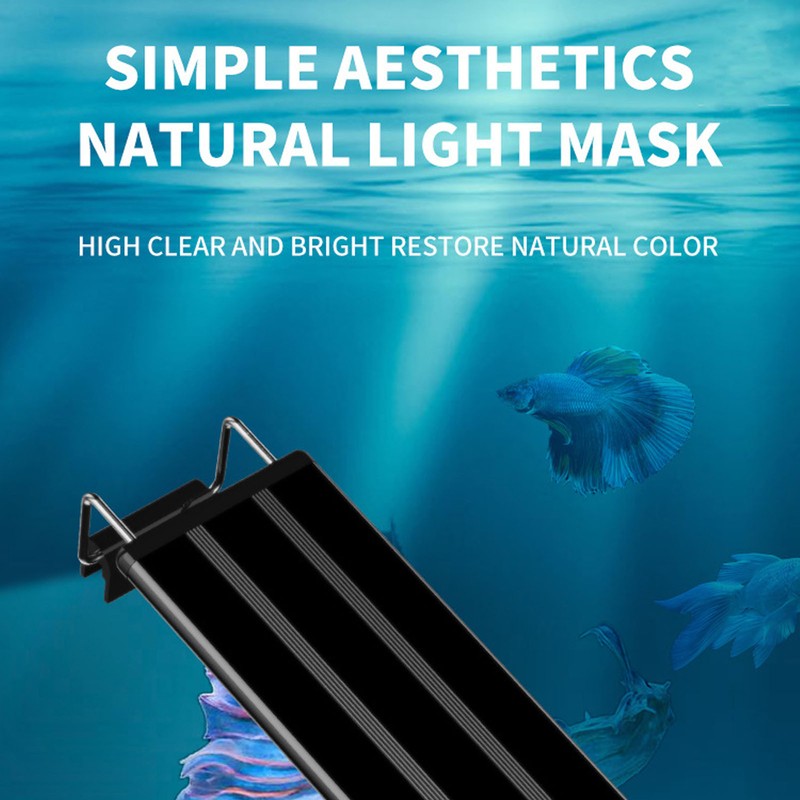 Aquarium LED Light Professional High Brightness 4 Rows Splash Proof